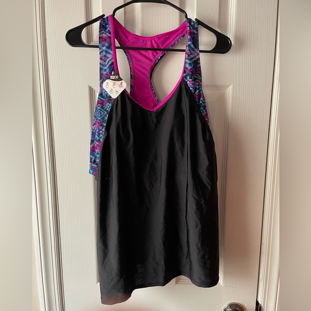 NWT ZeroXposur Tankini size 2X